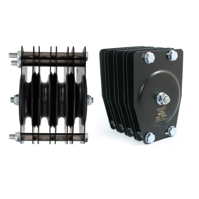 100mm Standard PulleysRope Doughty Engineering