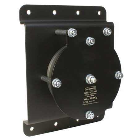 Image depicting a product titled Heavy Duty Pulley-Wall Mounting Plates