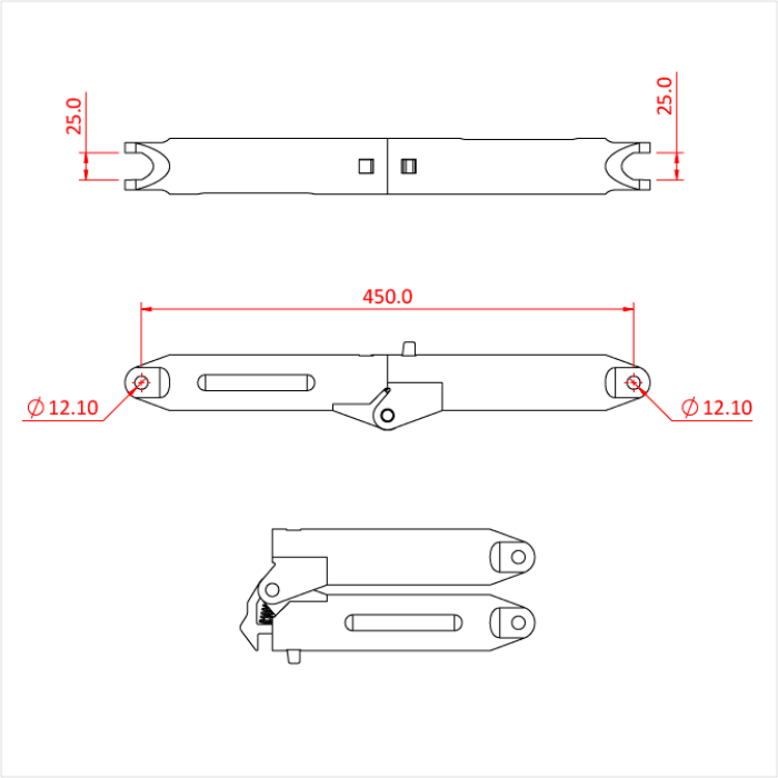 Locking Elbow Assembly Doughty Engineering
