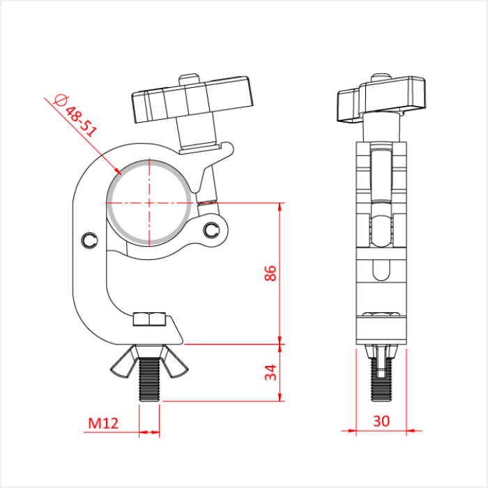 Trigger Hook Clamp Doughty Engineering