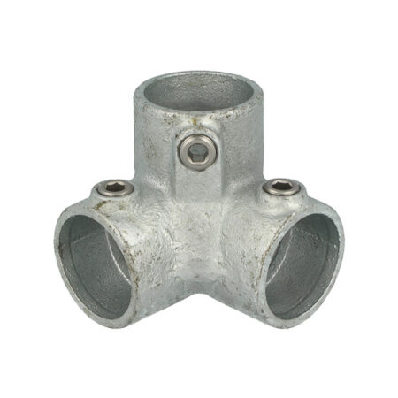 Image depicting a product titled Pipeclamp 3 Way Elbow 90°