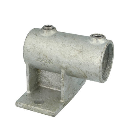 Image depicting a product titled Pipeclamp Railing Side Support Horiz. Size 2 Only