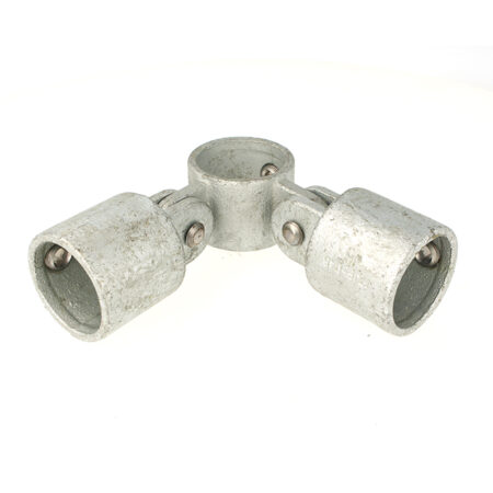 Image depicting a product titled Pipeclamp Corner Swivel Combination 90°