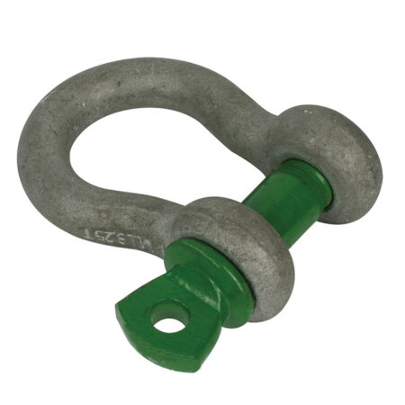 Image depicting a product titled Green Pin Shackles