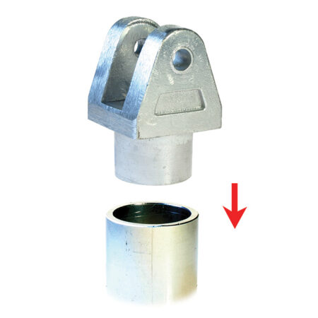 Image depicting a product titled Round Shank Foot Castings